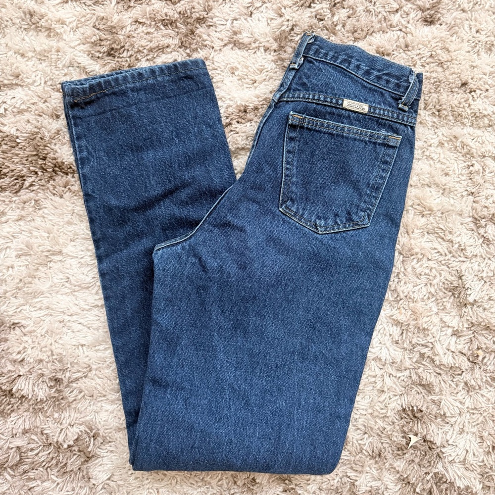Vintage Blue High Waist Sheplers Denim Jeans